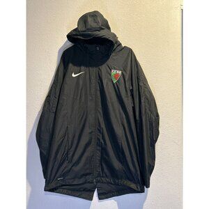 Nike (MENS) Shield Repel Black Parka Jacket Foothills Soccer 89396-010